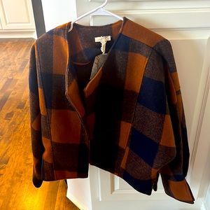 Brand new plaid jacket from mainstream boutique.